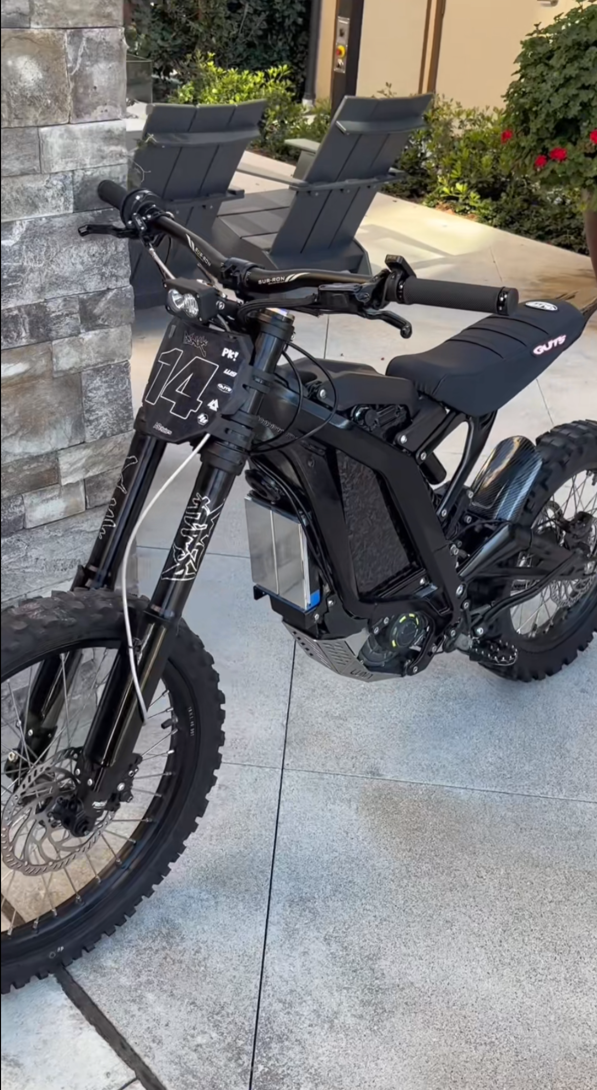 Surron Glossy Carbon Fiber BatteryWrap